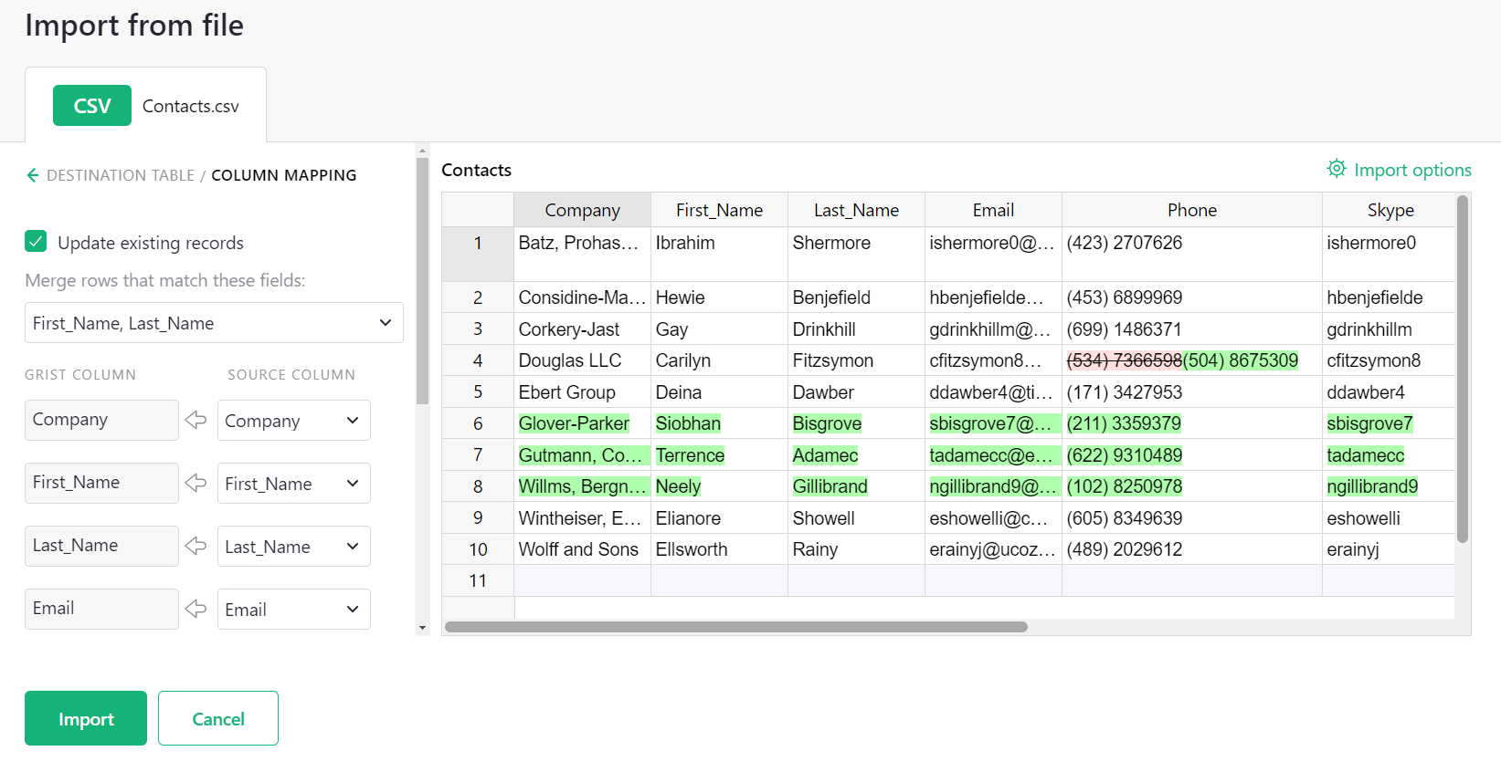 import-dialog-update-records-preview